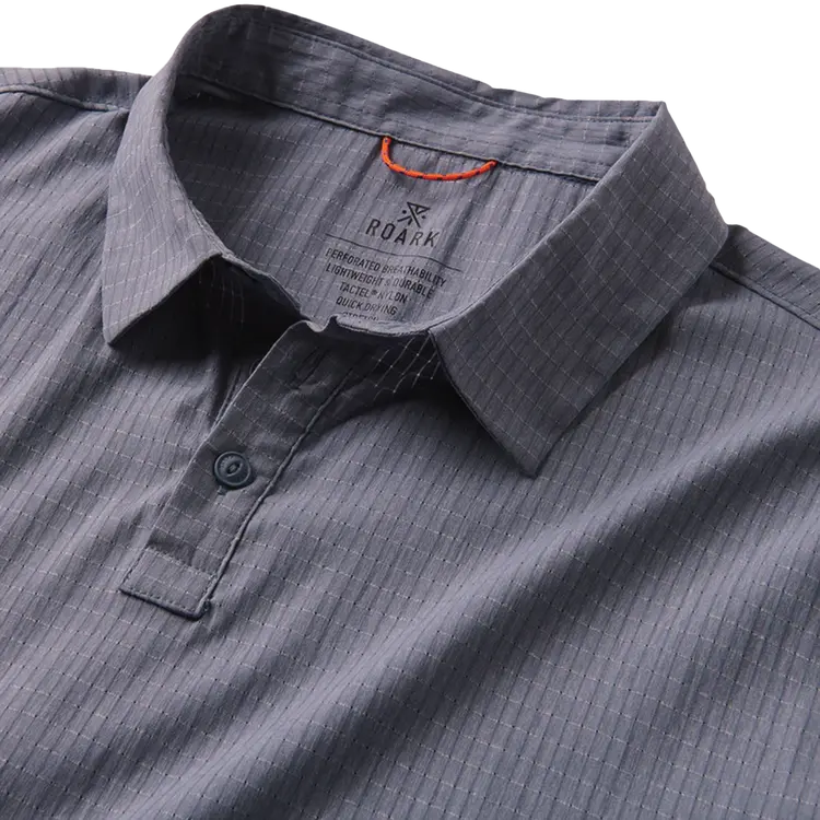 Roark Bless Up Breathable Stretch Polo Shirt Roark