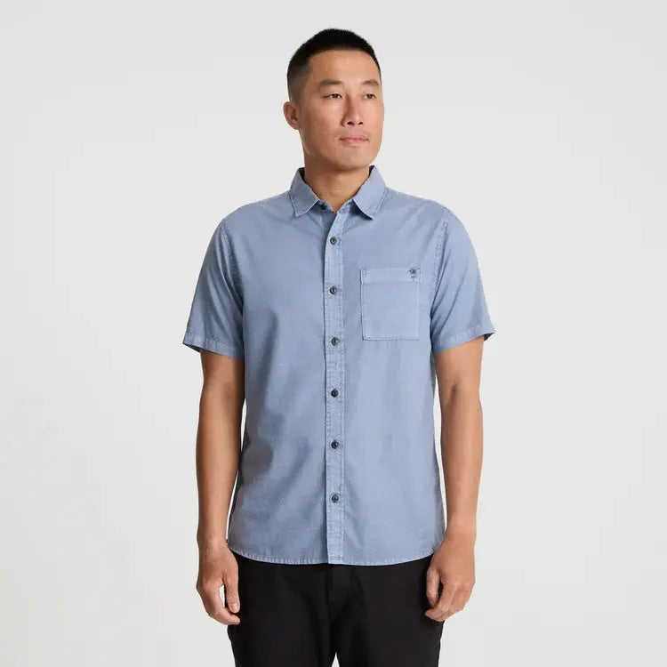 Roark Made to Fade Short Sleeve Button Up Shirt Roark