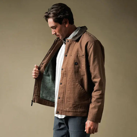 Roark Open Roads Waxed Canvas Jacket Roark