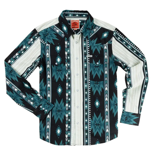 Sendero Provisions Co. Serape Pearl Snap Long Sleeve Sendero Provisions Co.