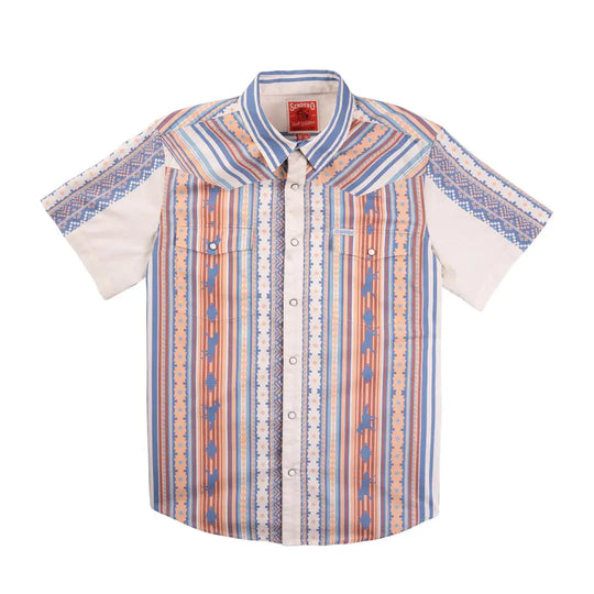Sendero Provisions Co. Serape Pearl Snap Short Sleeve Sendero Provisions Co.