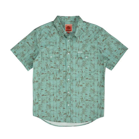 Sendero Provisions Co. Serape Pearl Snap Short Sleeve Sendero Provisions Co.