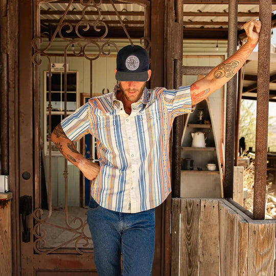 Sendero Provisions Co. Serape Pearl Snap Short Sleeve Sendero Provisions Co.