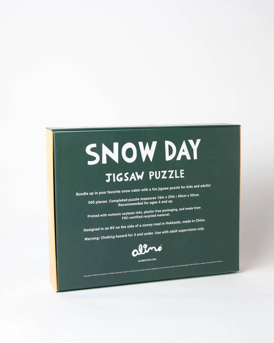 Snowboarding Jigsaw Puzzle by Alimo Alimo