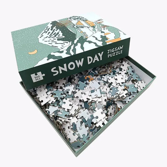 Snowboarding Jigsaw Puzzle by Alimo Alimo