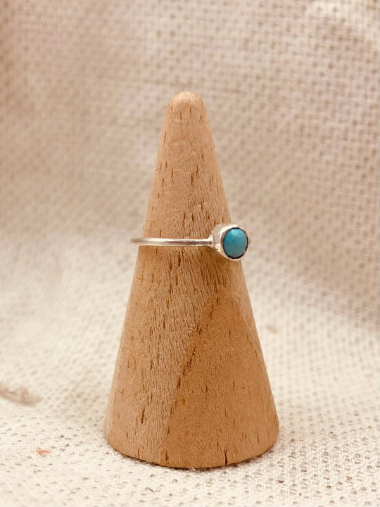 Station 19 Designs Tiny Turquoise Ring Station 19 Designs