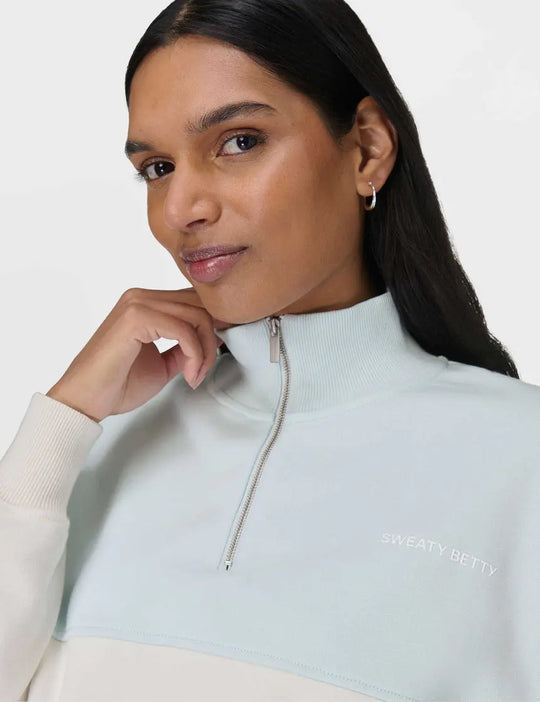 Sweaty Betty Revive Crop Half Zip Sweaty Betty