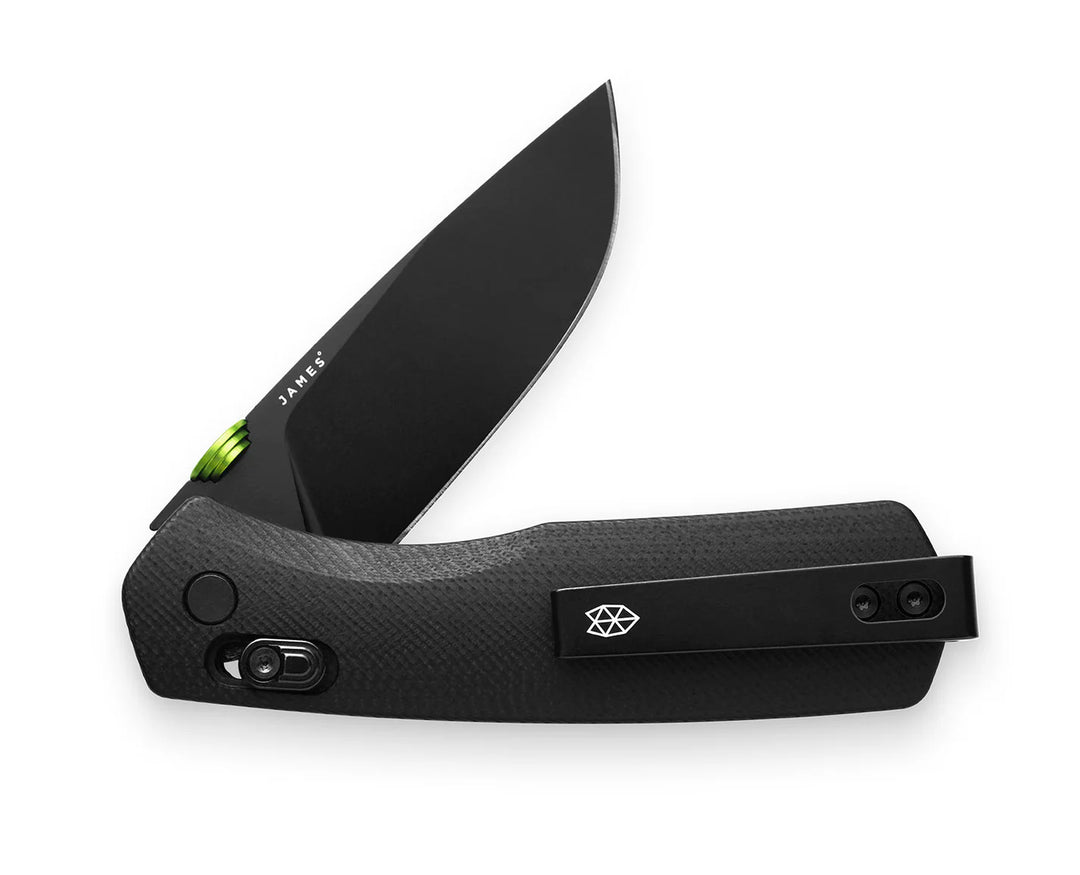 James Brand The Carter- Black / Black / G10 /Straight
