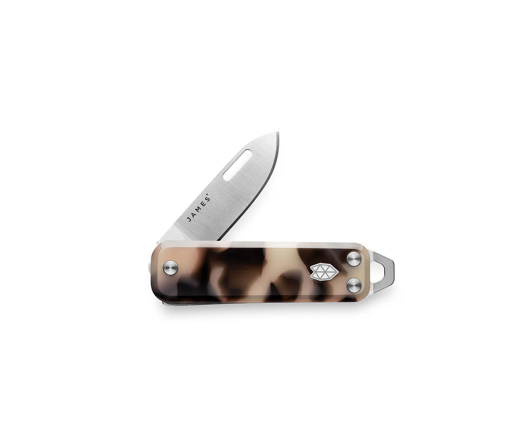 James Brand The Elko- Desert Tortoise / Stainless / Eco-Acetate / Straight