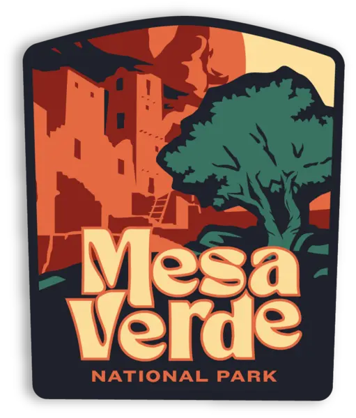 The Landmark Project Mesa Verde National Park Sticker The Landmark Project