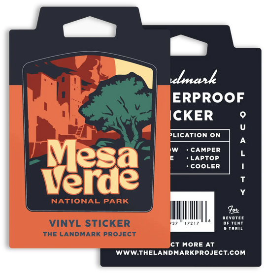 The Landmark Project Mesa Verde National Park Sticker The Landmark Project