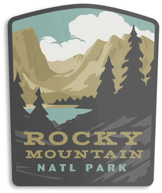 The Landmark Project Rocky Mountain National Park Sticker The Landmark Project