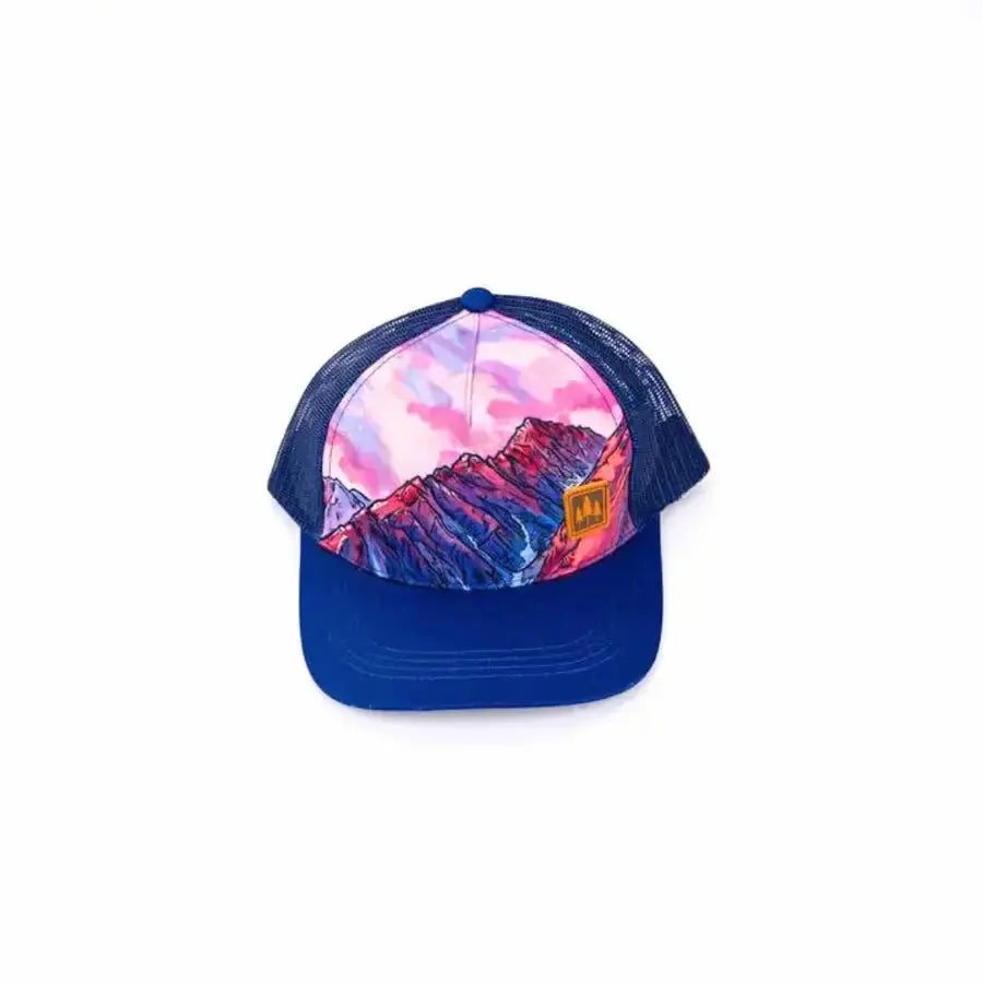 The Montana Scene Alpine Glow Unisex Trucker The Montana Scene