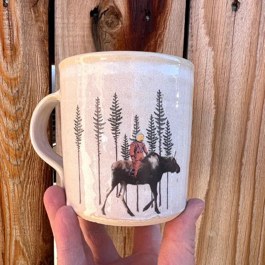 The Moostronaut Mug Red Bison Studios