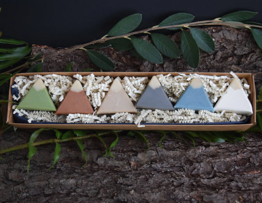 The Mountain Range Sample Set, Goat Milk Soap The Sudsy Goat Soapery