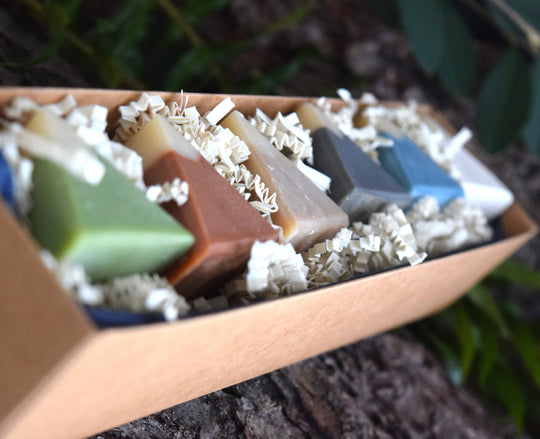 The Mountain Range Sample Set, Goat Milk Soap The Sudsy Goat Soapery