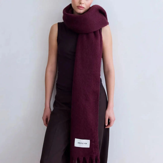 The Stockholm Scarf - Cherry Lacquer Arctic Fox & Co. - North America