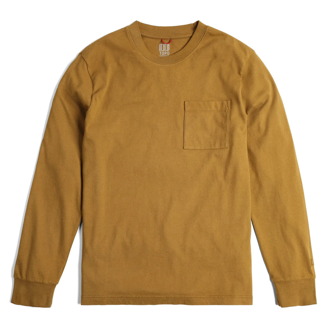 Topo Designs Dirt Pocket Tee Long Sleeve Topo Designs