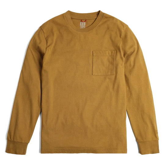 Topo Designs Dirt Pocket Tee Long Sleeve Topo Designs