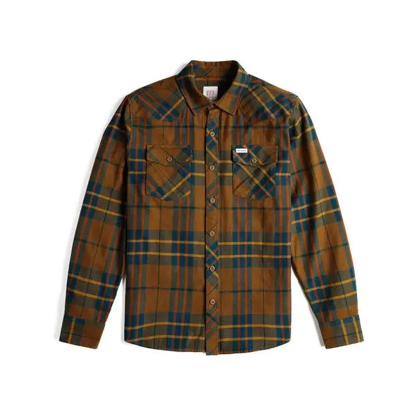 Topo Designs Mountain Shirt Long Sleeve Topo Designs