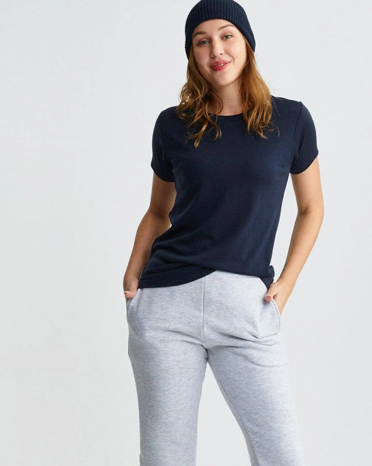 Traveler Merino Tee Seadon