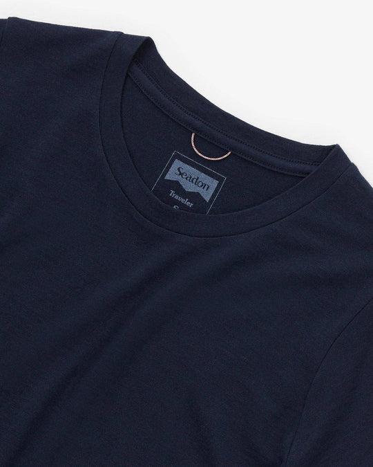 Traveler Merino Tee Seadon