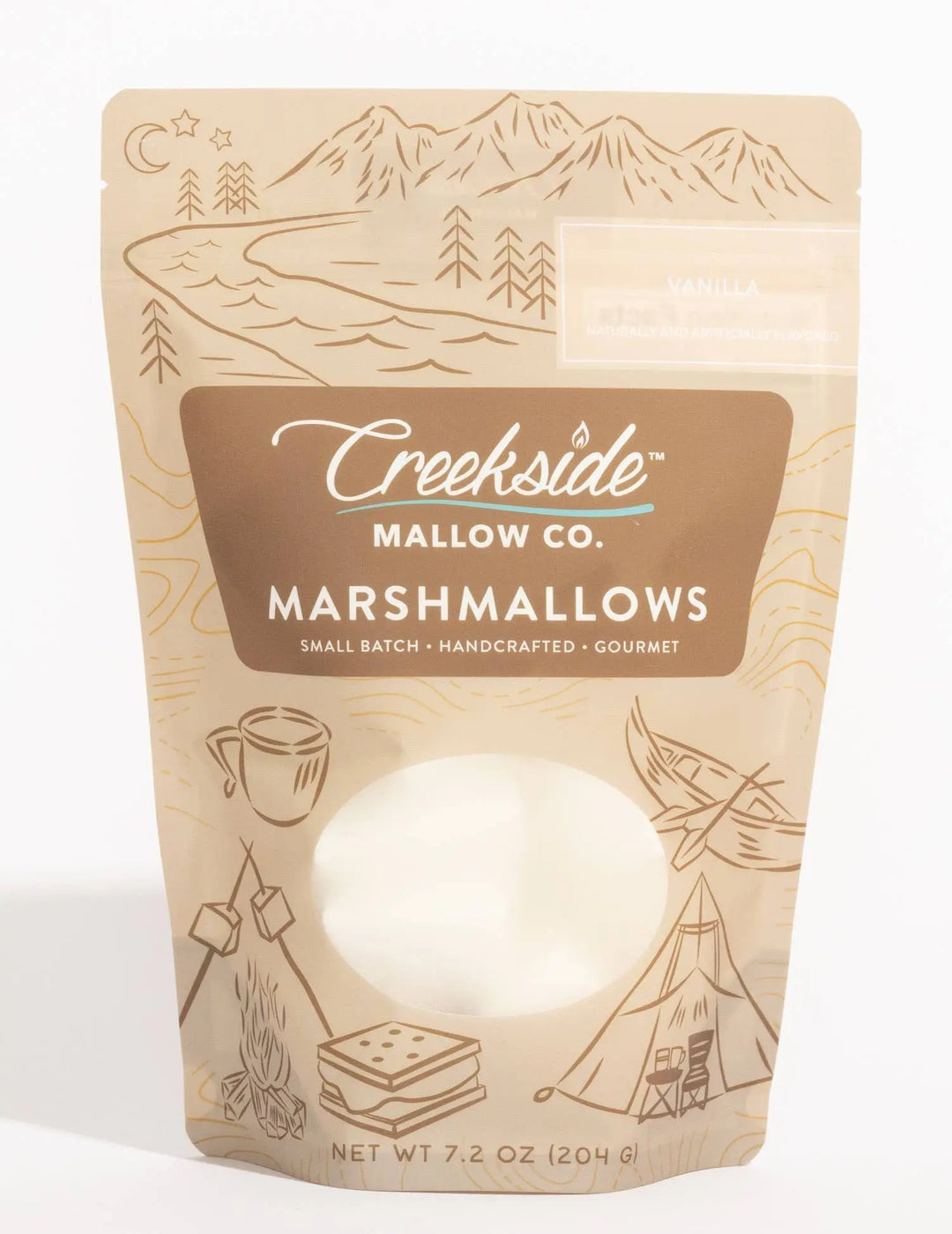 Vanilla Marshmallow(Large Bag)(12 Count) Creekside Mallow Co.
