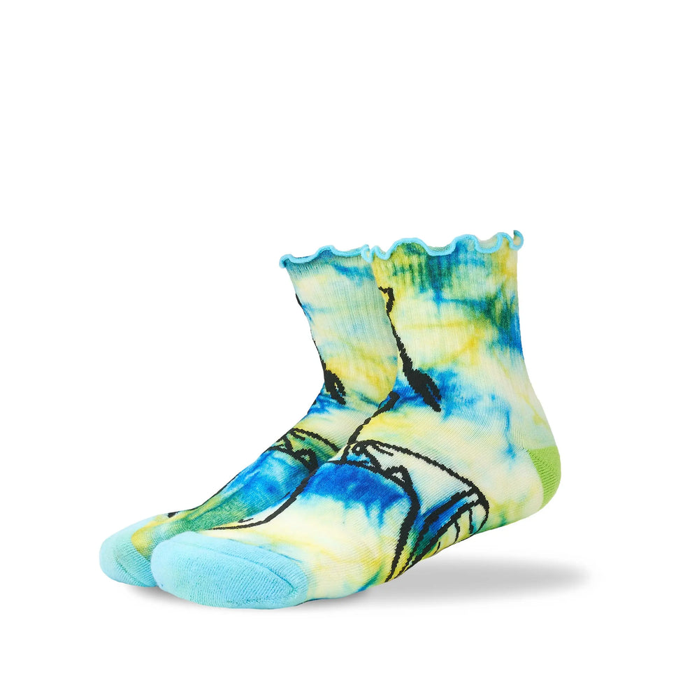 Voltage 510 Bay Area Frilly Magic Wool Socks - The Outside Society