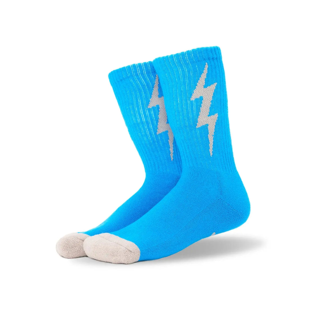 Voltage Bluebird Magic Merino Wool Socks - The Outside Society
