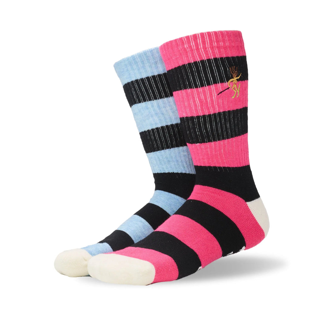 Voltage Cheeky Alpini Striped Magic Wool Socks - The Outside Society