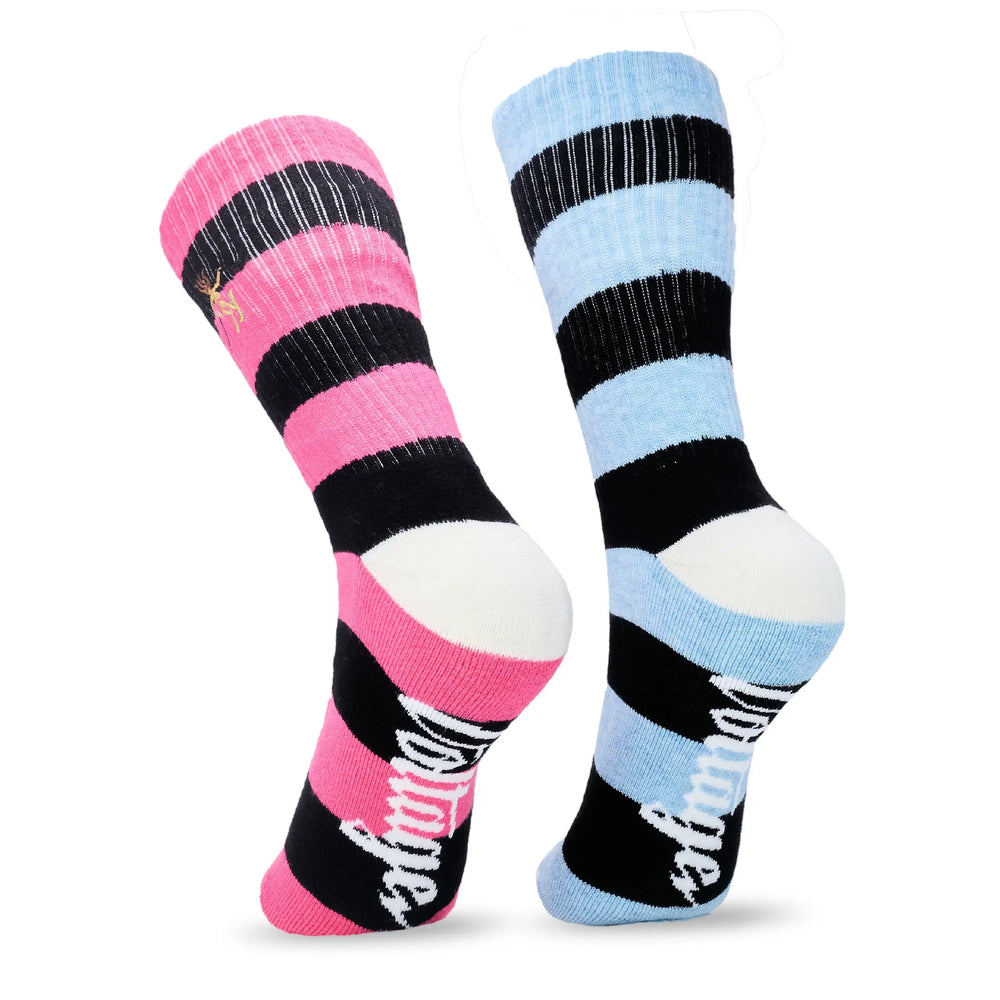 Voltage Cheeky Alpini Striped Magic Wool Socks - The Outside Society