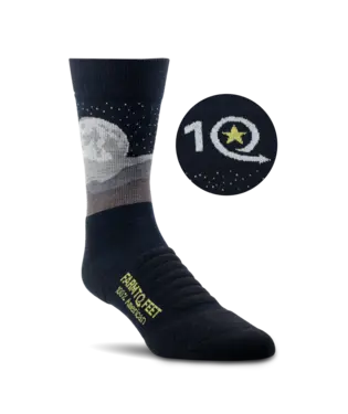 Farm to Feet Apollo - Trail Light Targeted Cushion 3/4 Crew Farm to Feet