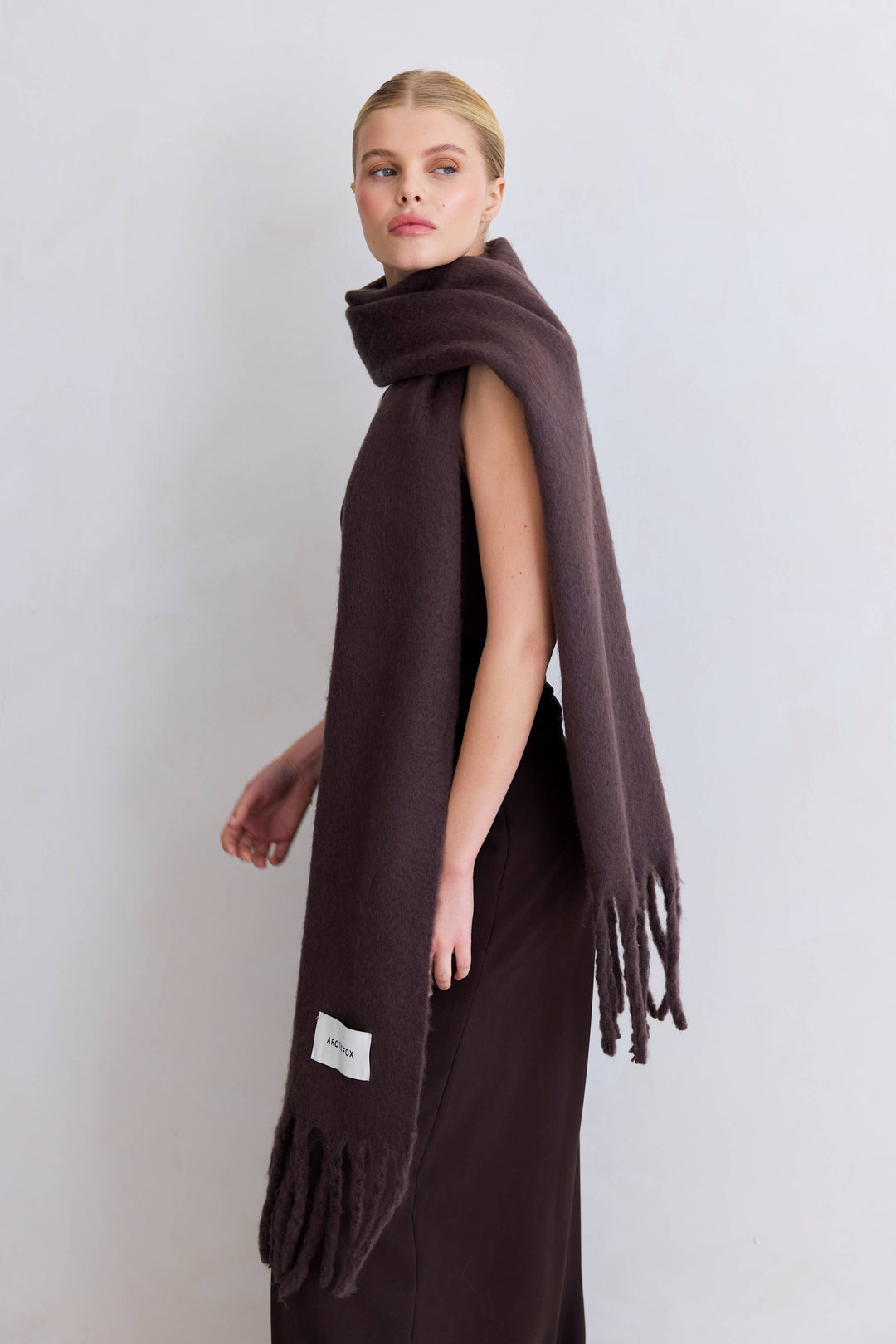 Arctic Fox Reykjavik Scarf - Ground Coffee