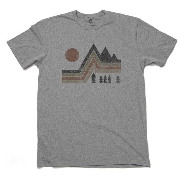 Black Lantern Mountain Vintage T-Shirt