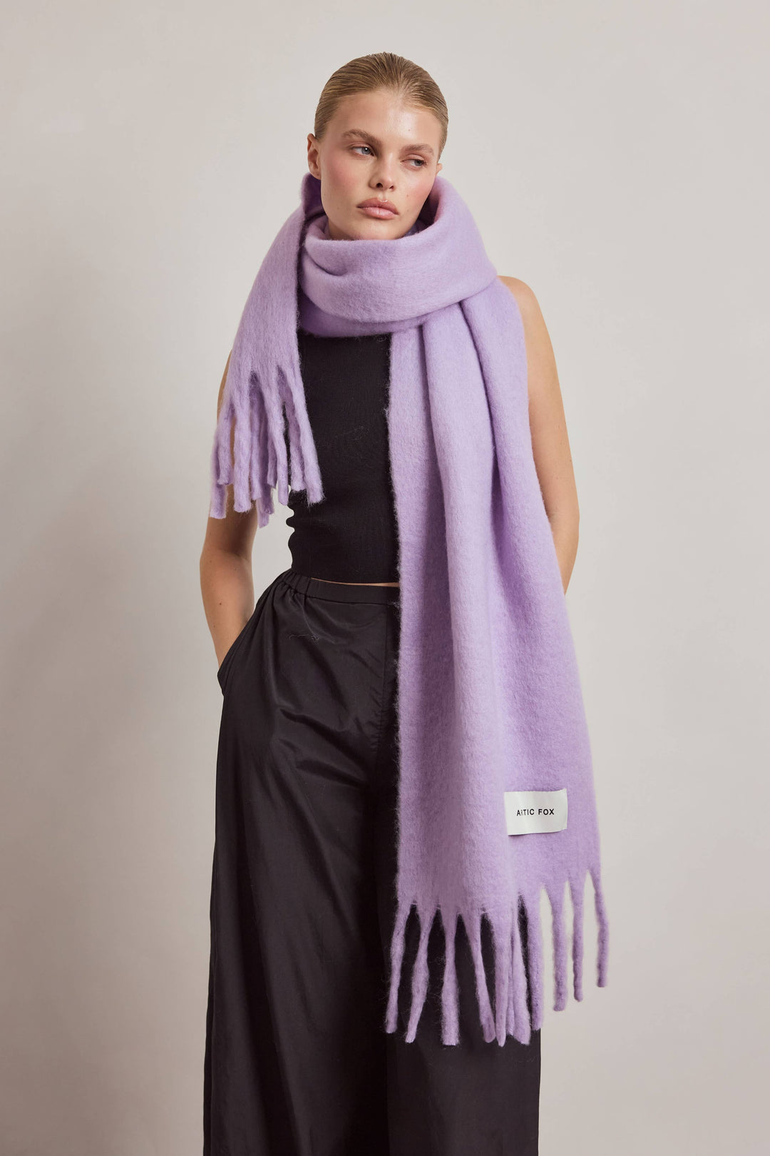 Arctic Fox Stockholm Scarf - Light Lavender