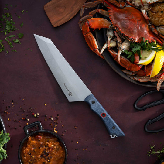 Iron & Resin - Overland Chef Camp Knife - 8"