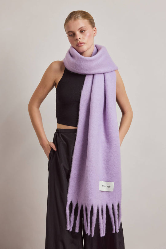 Arctic Fox Stockholm Scarf - Light Lavender