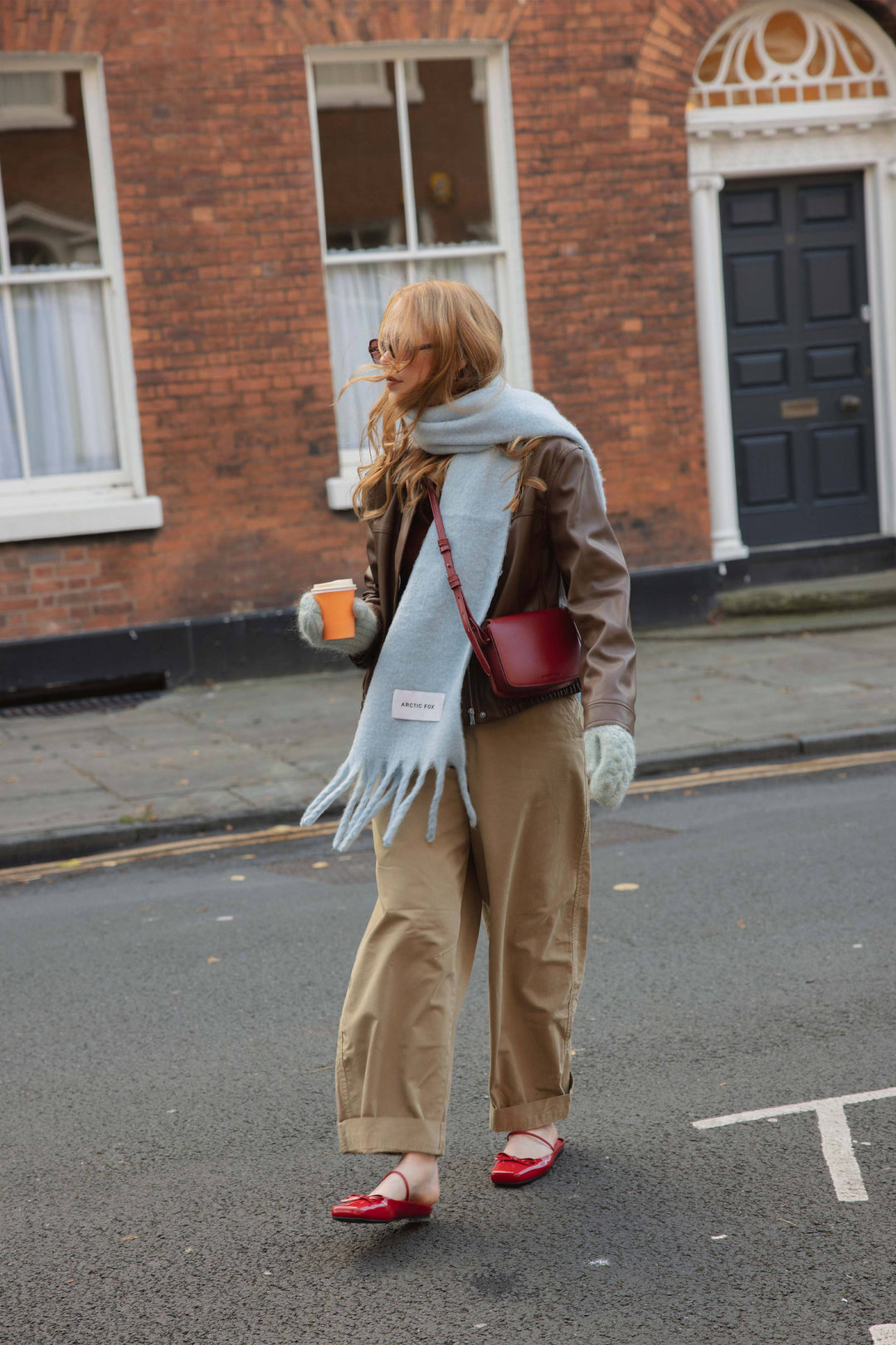 Arctic Fox Stockholm Scarf - Glacier Blue