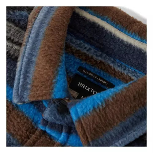 Brixton Bowery Long Sleeve Arctic Stretch Fleece Brixton