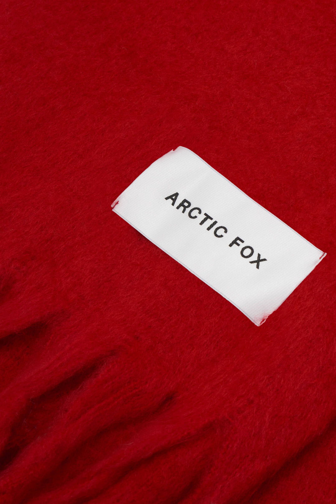 Arctic Fox Stockholm Scarf - Crimson Red