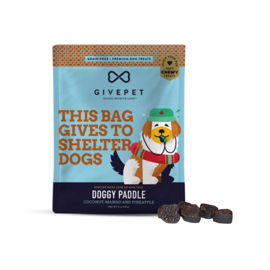 GivePet Doggy Paddle Soft and Chewy Training Dog Treat