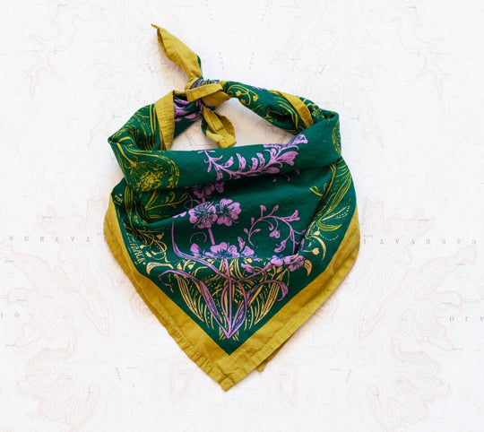 Final Switchback Wildflowers Bandana