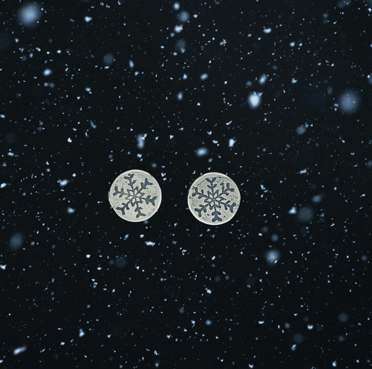 Snowflake Studs