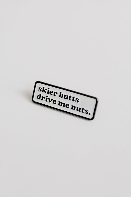 Ski Like A Girl Pins