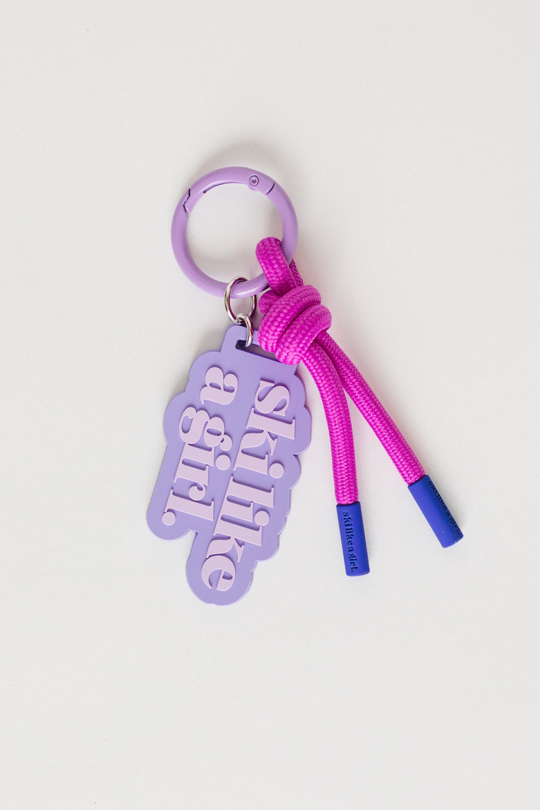 Ski Like A Girl Bag Charm