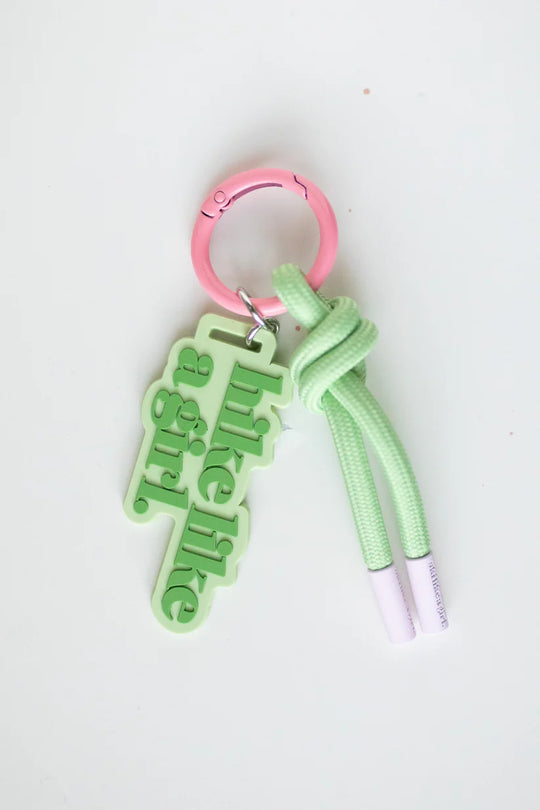 Hike Like A Girl Bag Charm