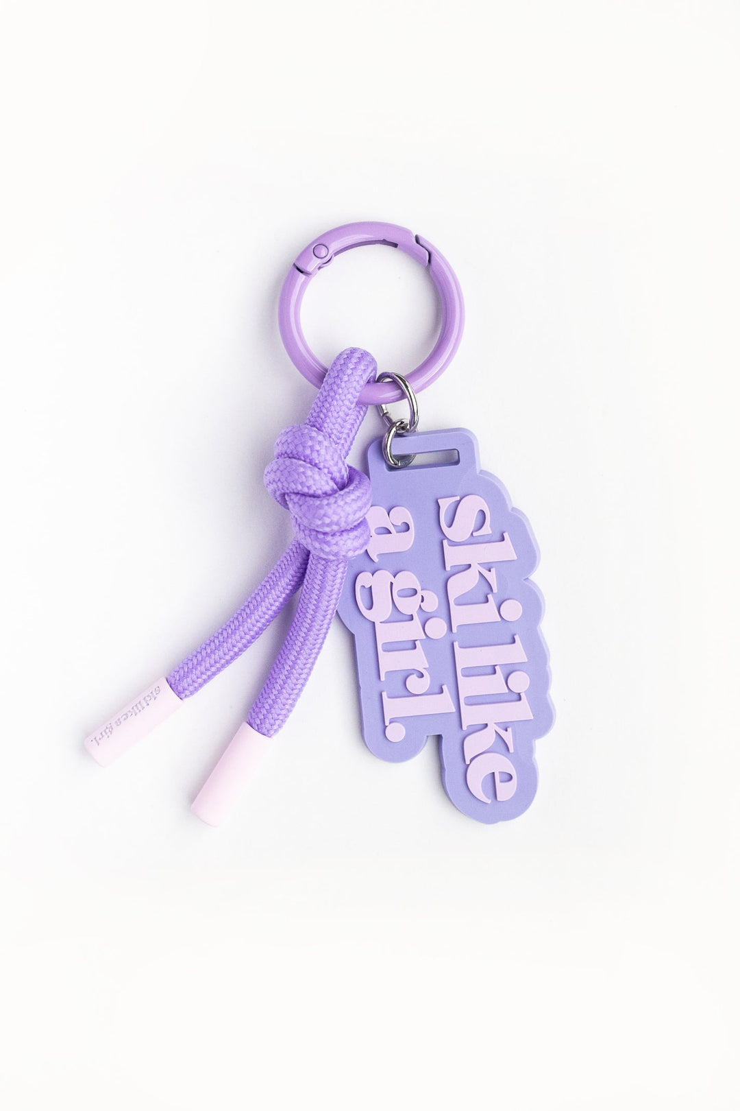 Ski Like A Girl Bag Charm