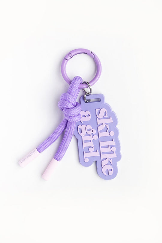 Ski Like A Girl Bag Charm