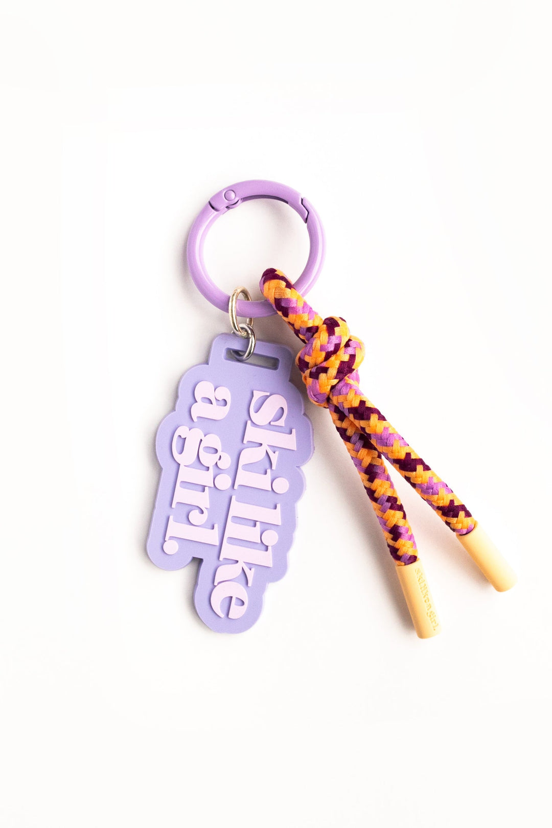 Ski Like A Girl Bag Charm