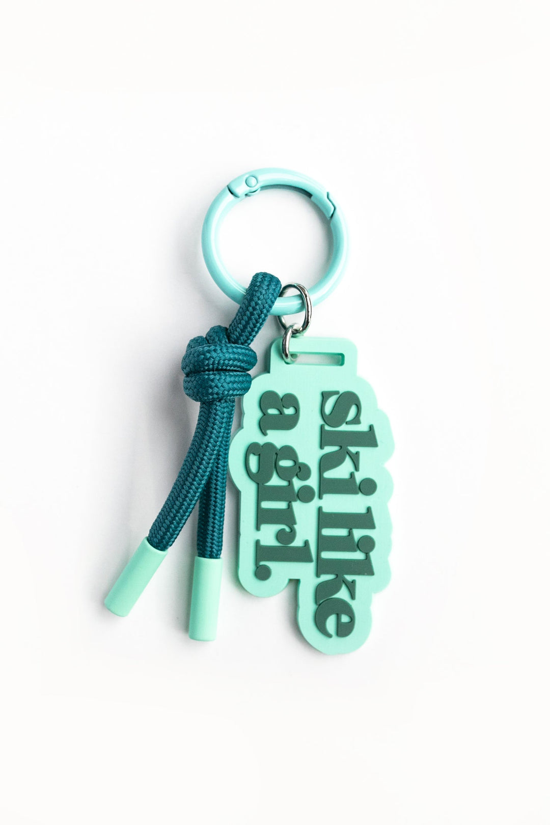 Ski Like A Girl Bag Charm